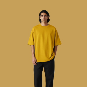 Drop-Shoulder Tee Shirt- D15